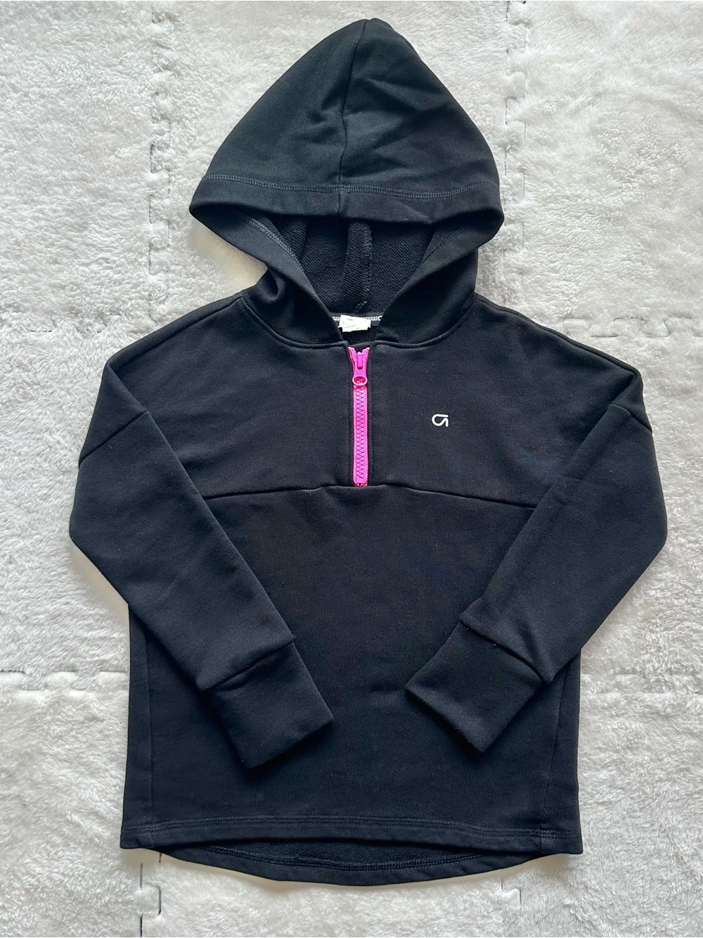 GAP Fit & Dry Black Hoodie Sweater, XS Girl